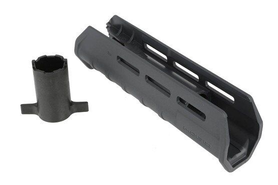 The mossberg 590 Magpul M-LOK forend comes with a tool for ease of installation